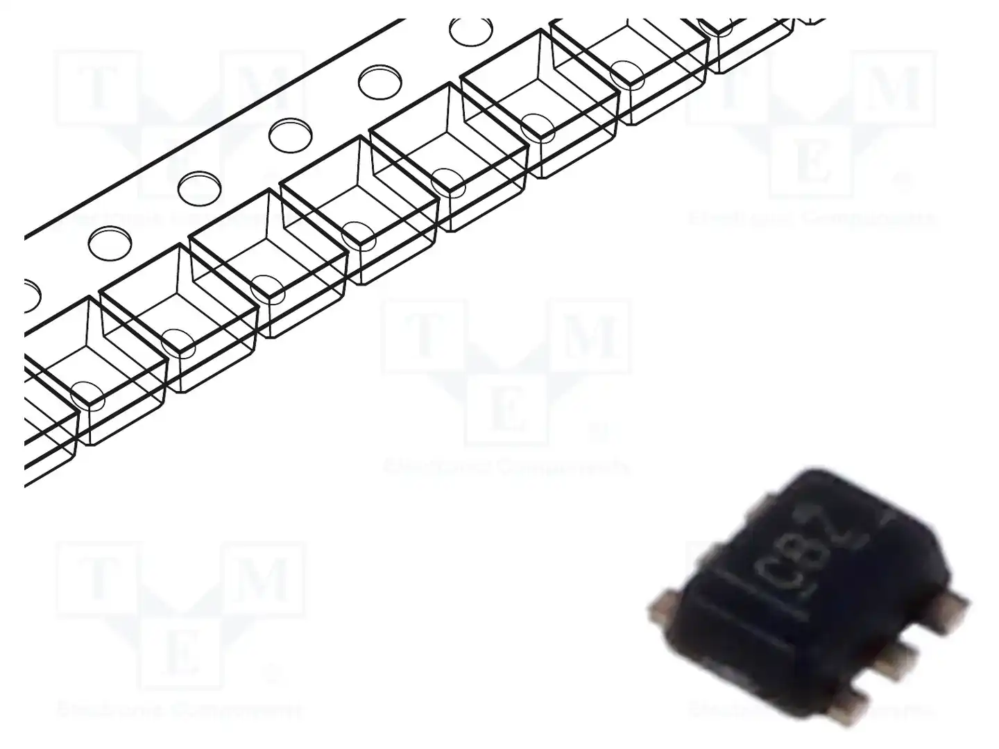 Texas Instruments TMP102AIDRLR — Преобразователи температуры
