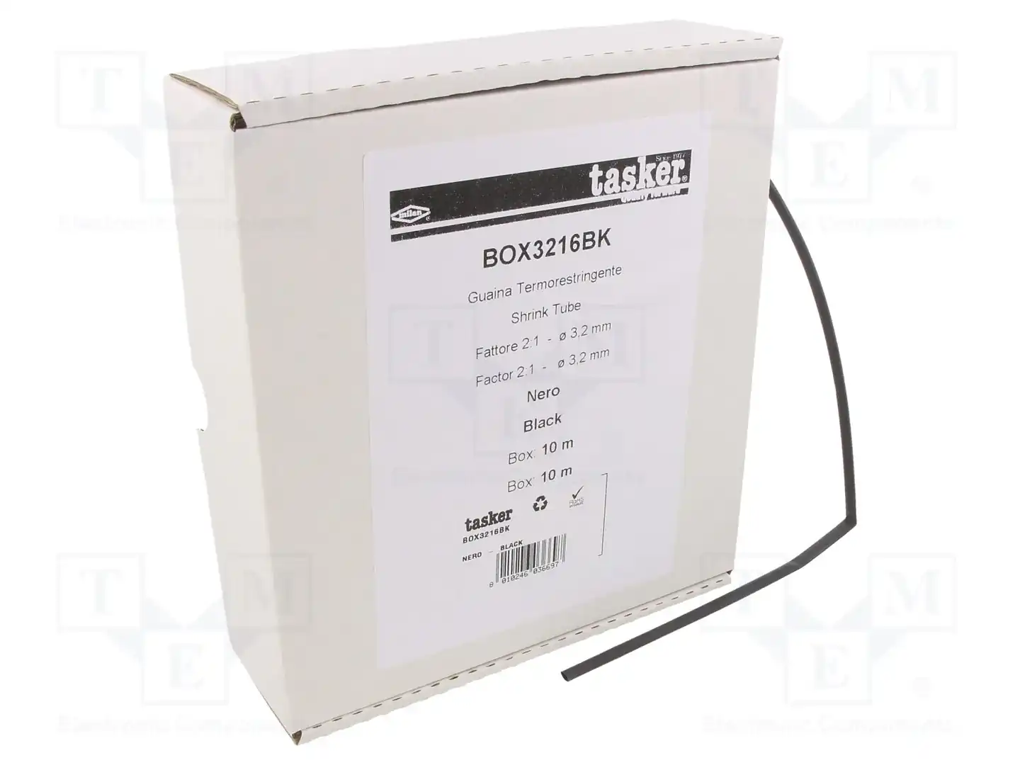 TASKER BOX 3216 BK — Трубки термоусадочные