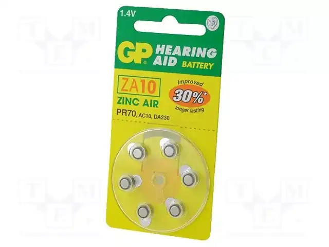 GP ZA10 B6 — Батареи