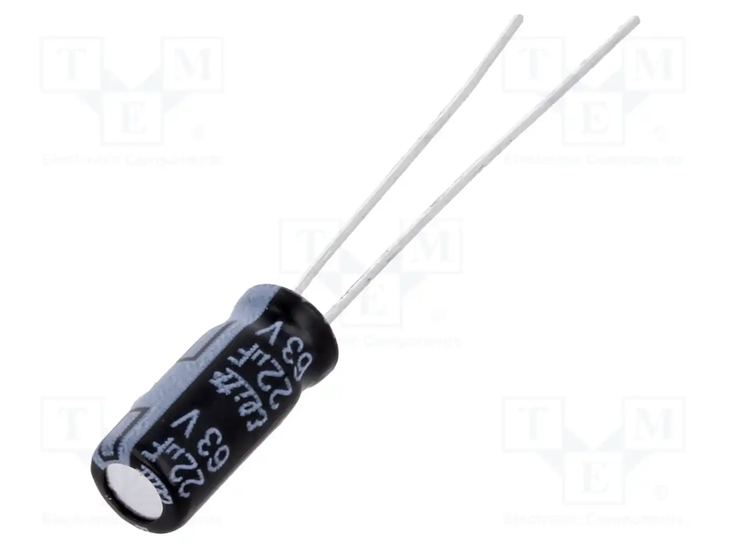 Elite PF1J220MNN0511U — Конденсаторы электролитические THT