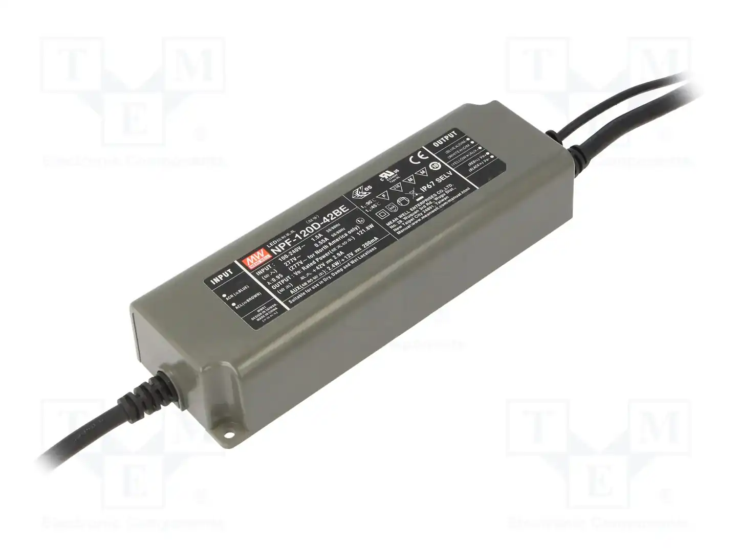 MEAN WELL NPF-120D-42BE — Блоки питания для LED