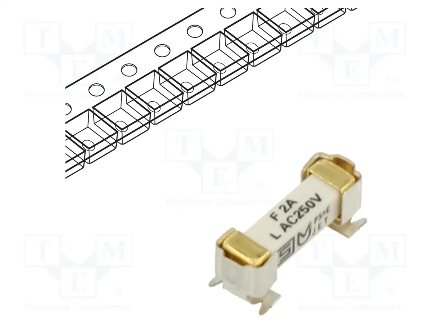 SCHURTER 3404.2469.11 — Предохранители SMD с подставкой быстрые