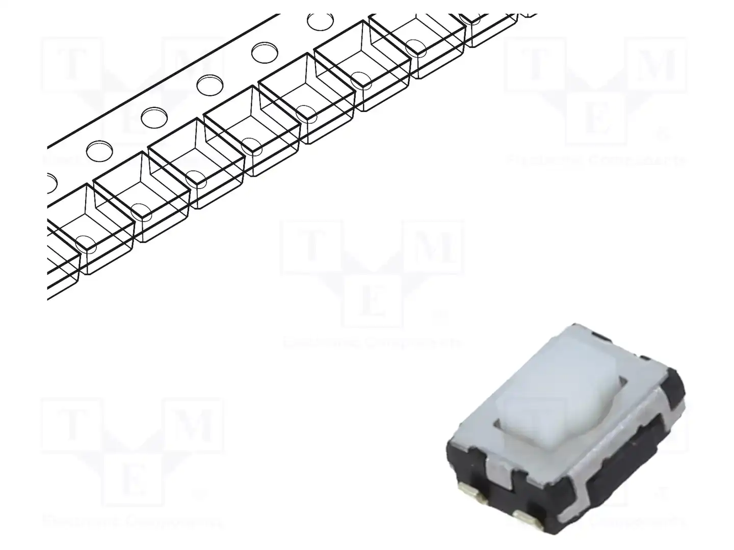 PANASONIC EVQP2202W — Микропереключатели TACT