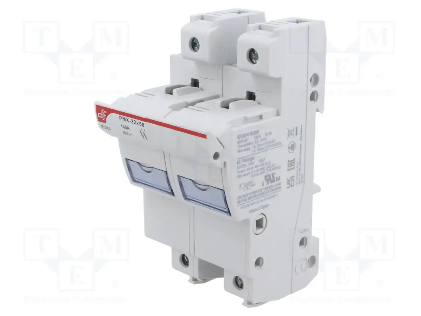 DF ELECTRIC 485304 — Гнезда предохранительные на DIN-рейку
