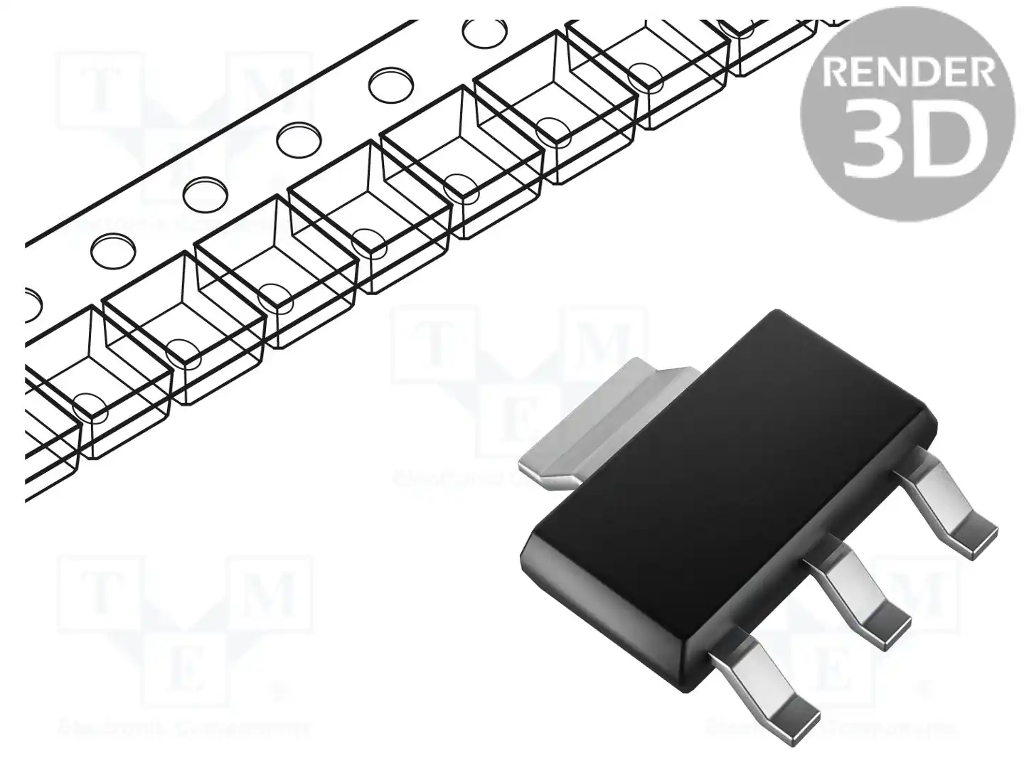 AKYGA SEMI AKS0098 — Транзисторы NPN SMD