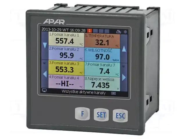 APAR AR207/16A/S1/P/P/P/P/IP65 — Регистраторы