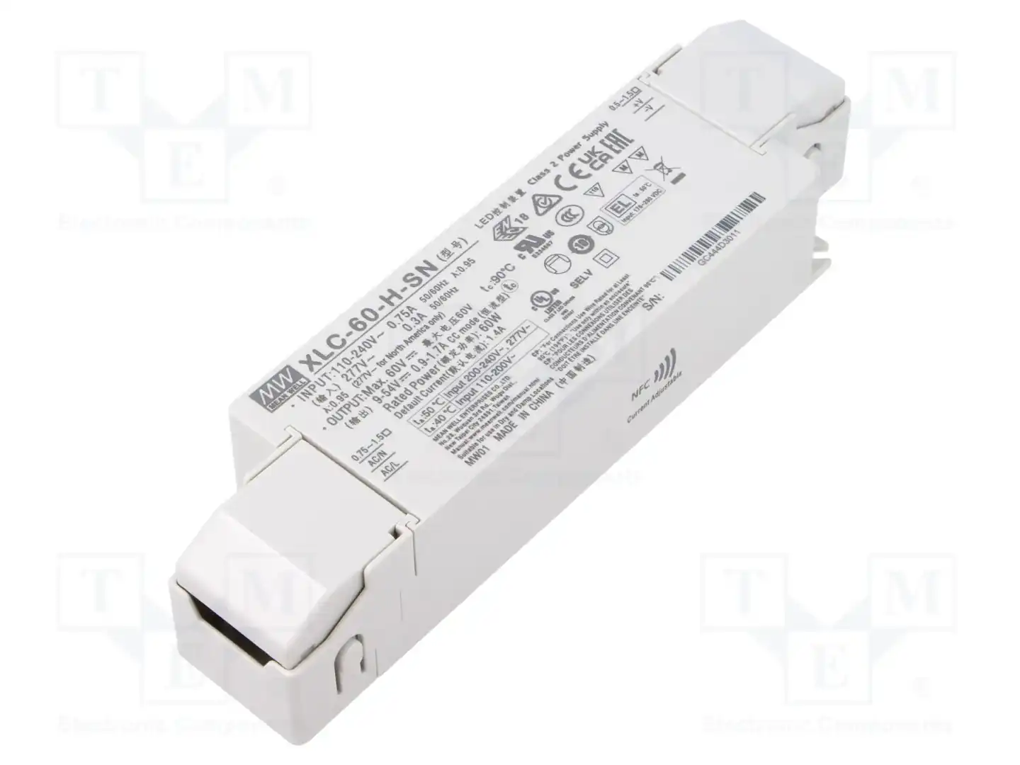MEAN WELL XLC-60-H-SN — Блоки питания для LED