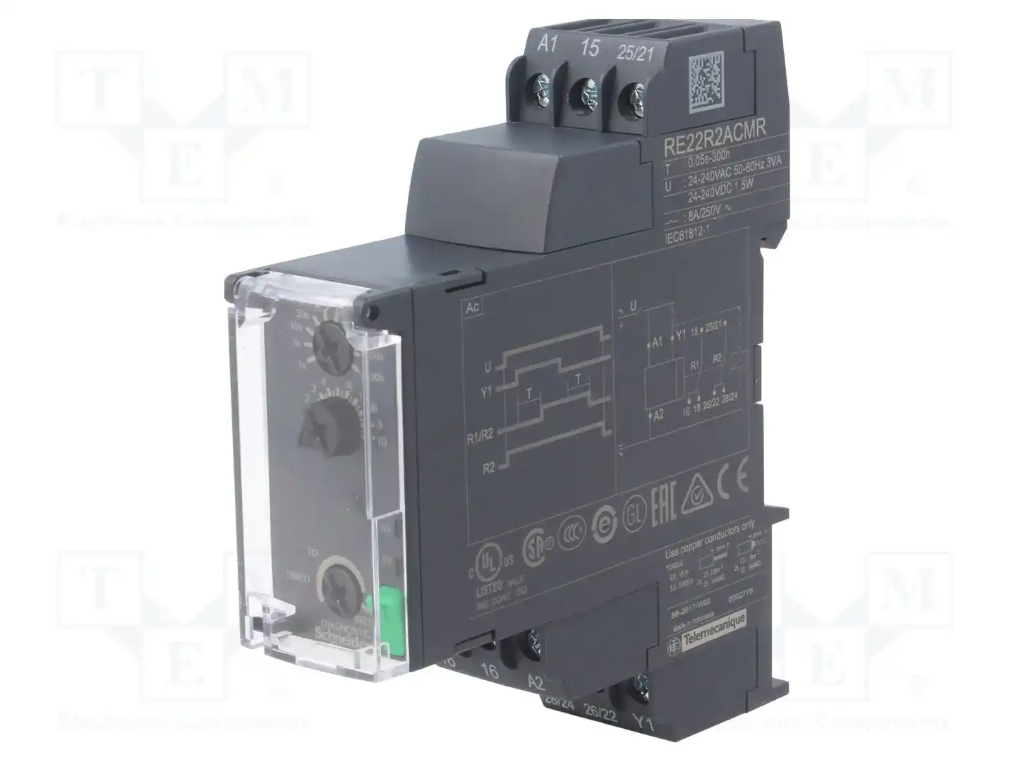 SCHNEIDER ELECTRIC RE22R2ACMR — Временные аналоговые реле