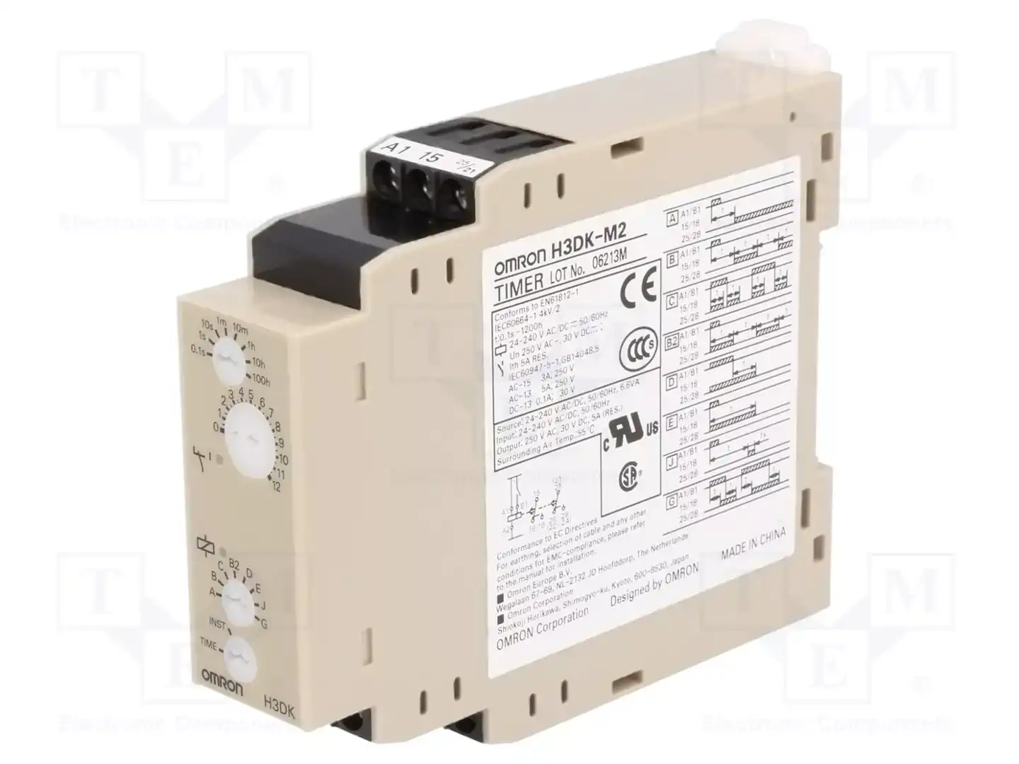 OMRON H3DK-M2 24-240AC/DC — Временные аналоговые реле