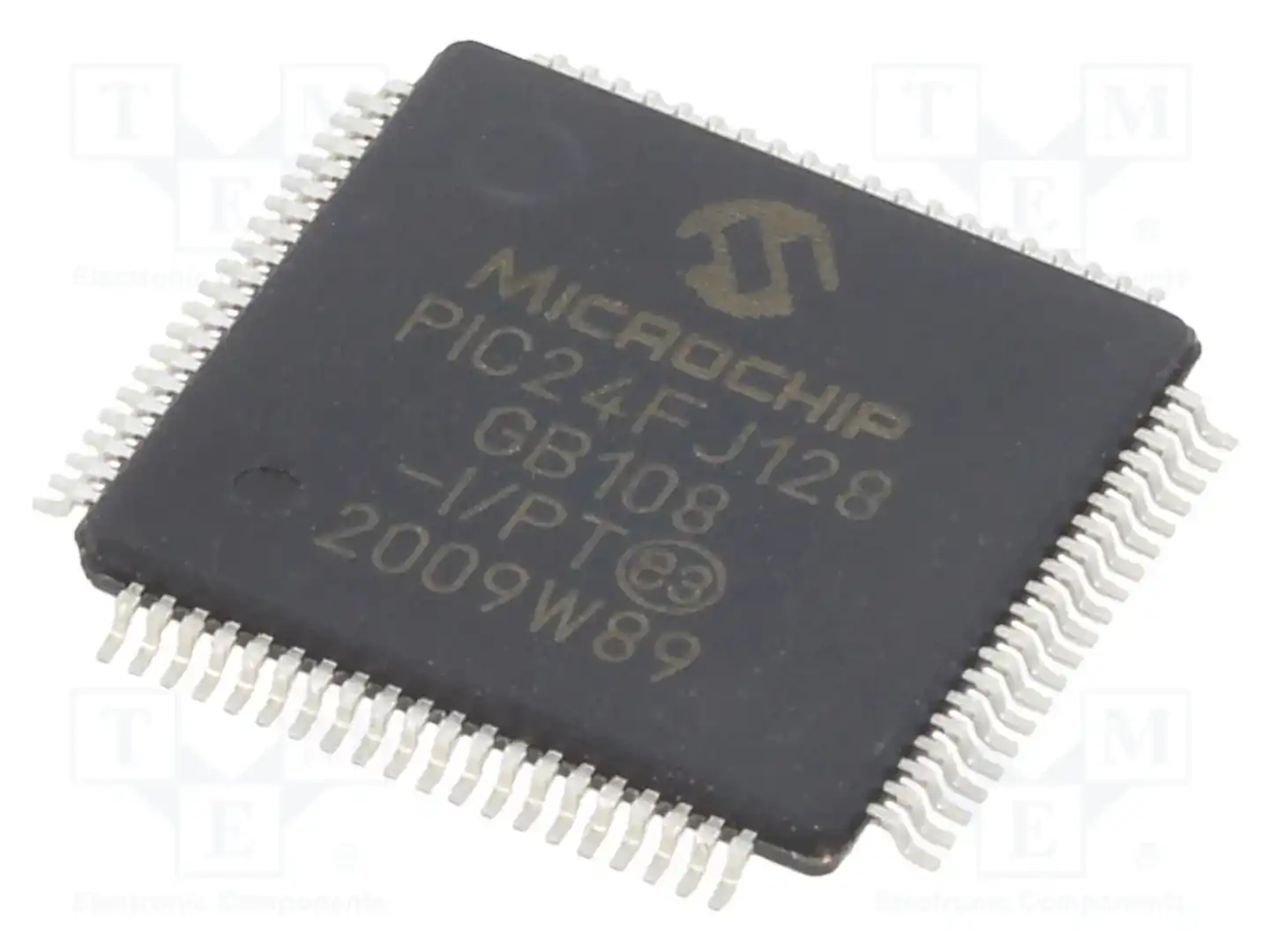 Microchip Technology PIC24FJ128GB108-I/PT — Линейка PIC 16-bit