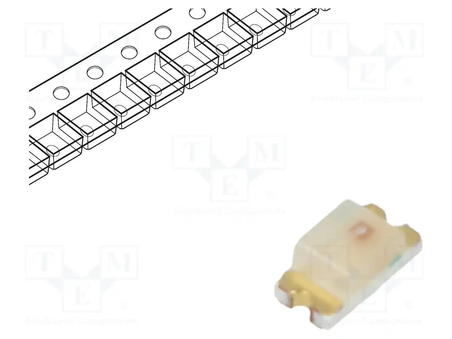 LUMEX SML-LX0603GW-TR — Светодиоды SMD цветные