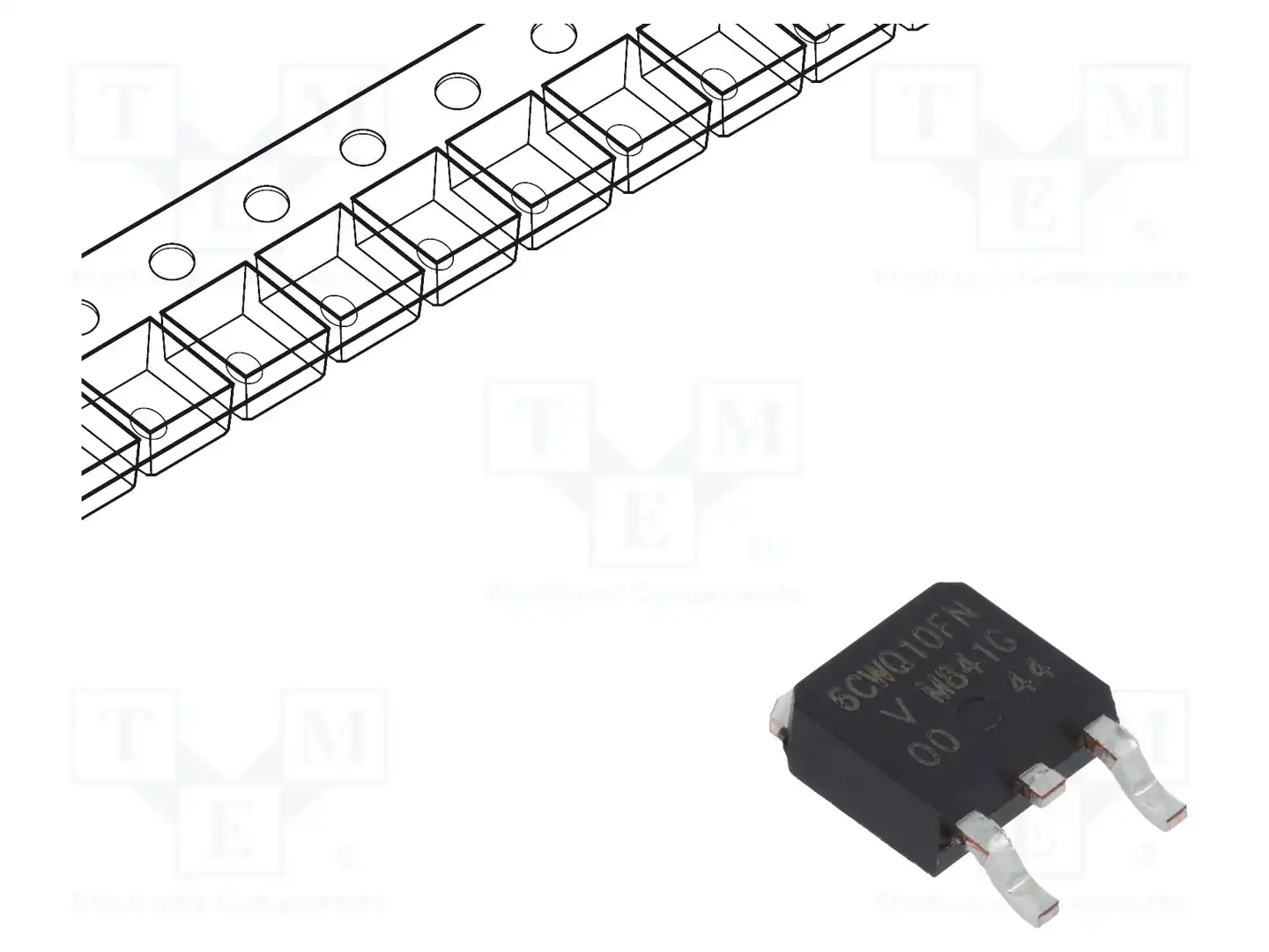 VISHAY VS-6CWQ10FNTR-M3 — Диоды Шотки SMD