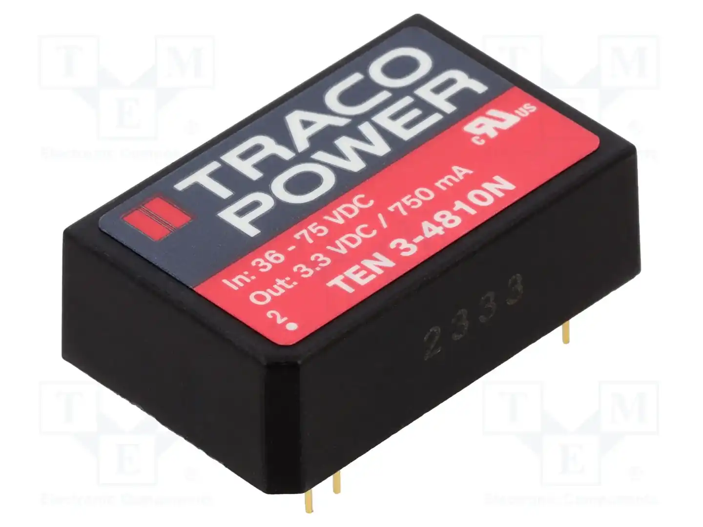 TRACO POWER TEN 3-4810N — Преобразователи DC/DC
