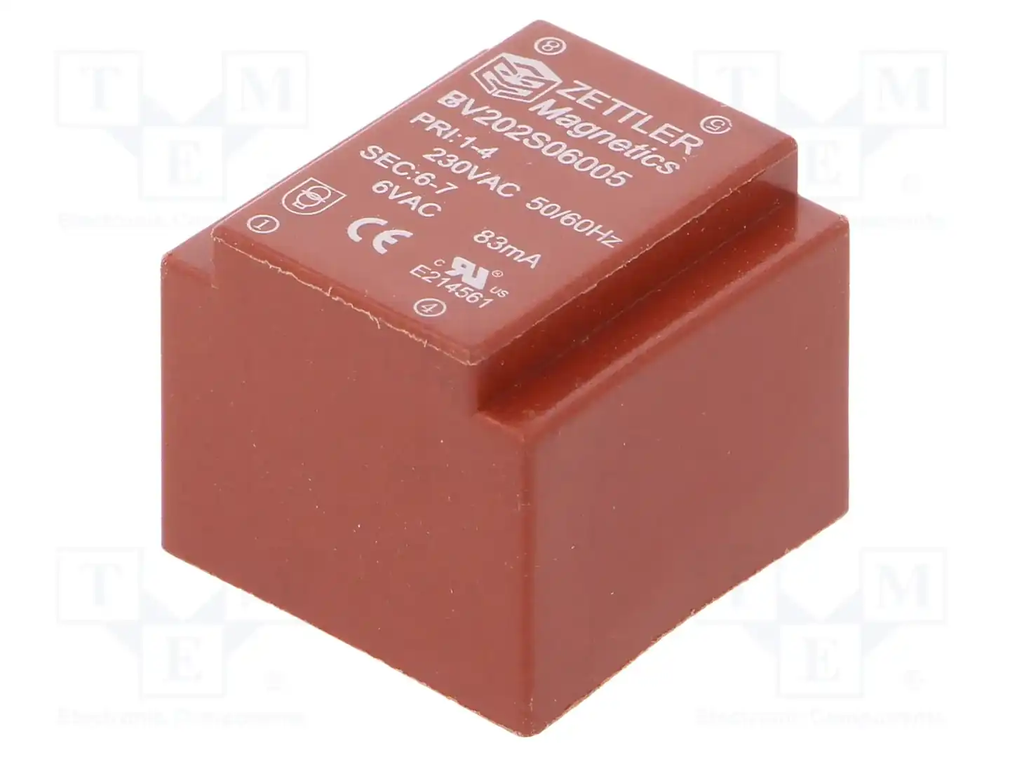 ZETTLER BV202S06005ZU — Трансформаторы PCB