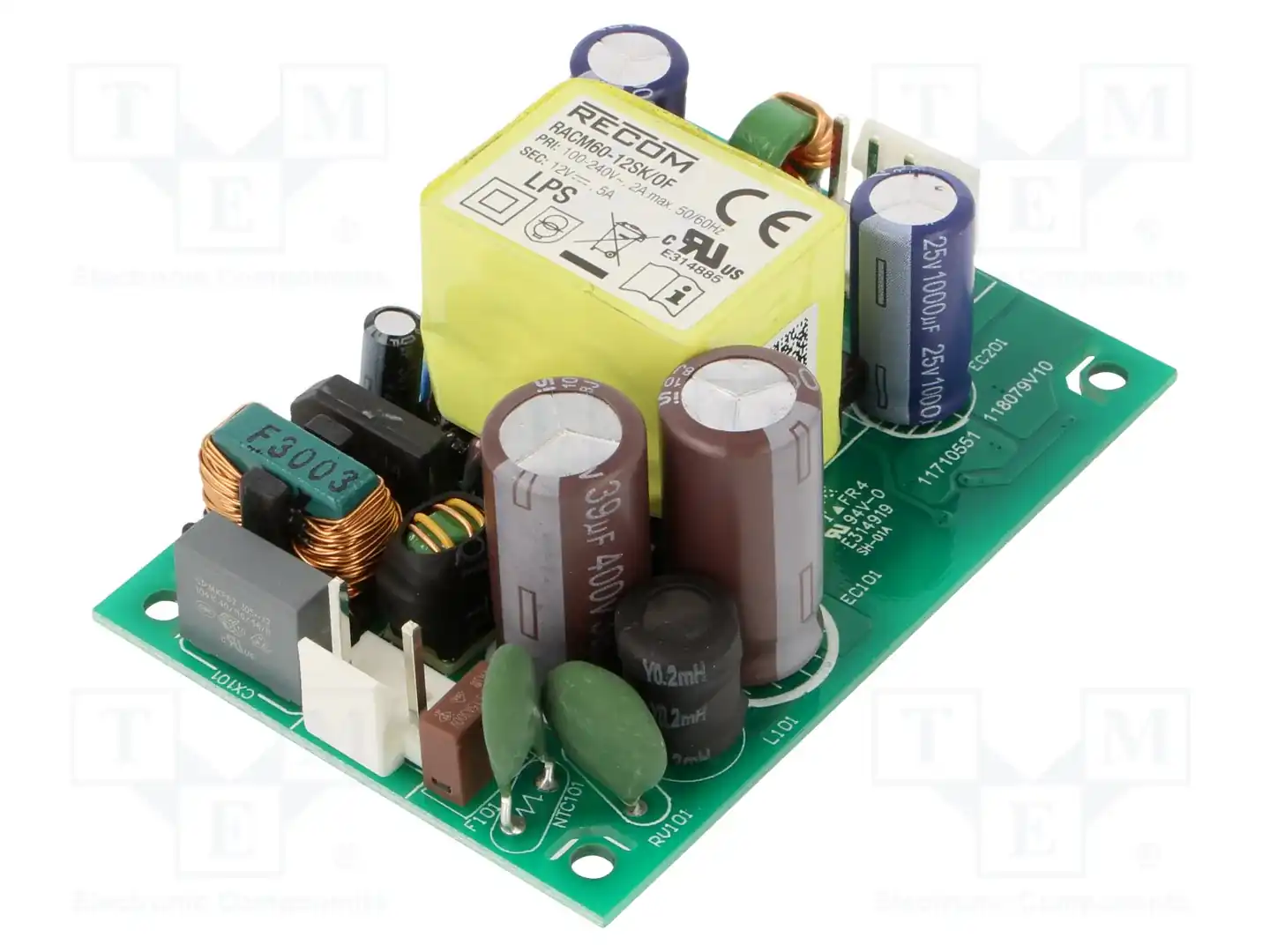 RECOM RACM60-12SK/OF — Открытые блоки питания