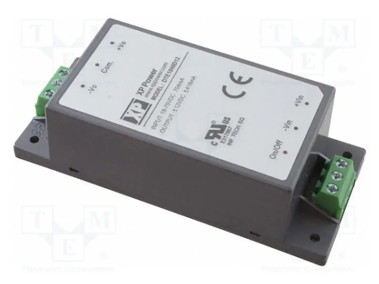 XP POWER DTE1048D12 — Преобразователи DC/DC