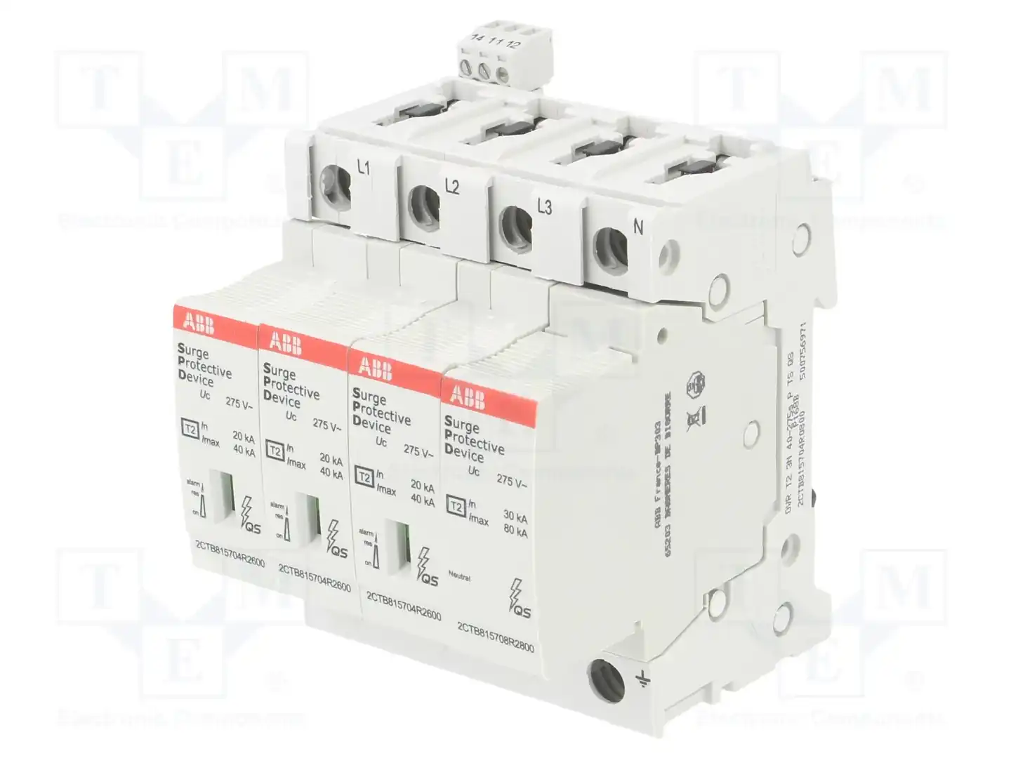 ABB OVR T2 3N 40-275S P TS QS — Ограничители перенапряжения