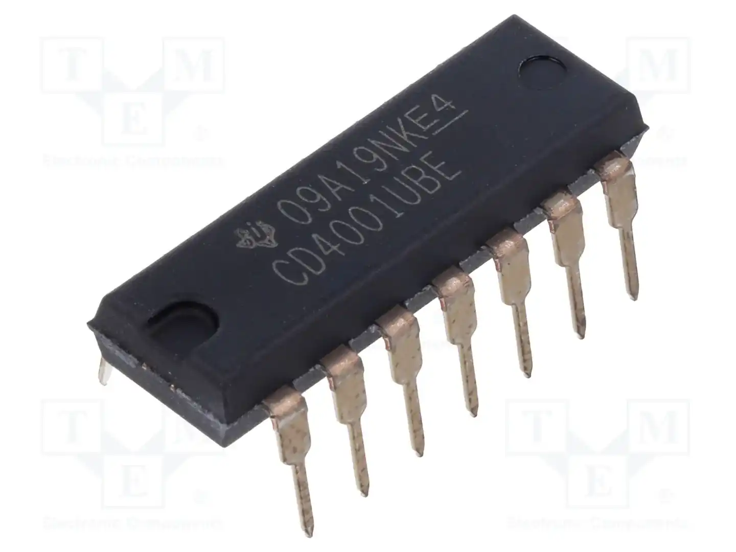 Texas Instruments CD4001UBE — Ворота, инверторы