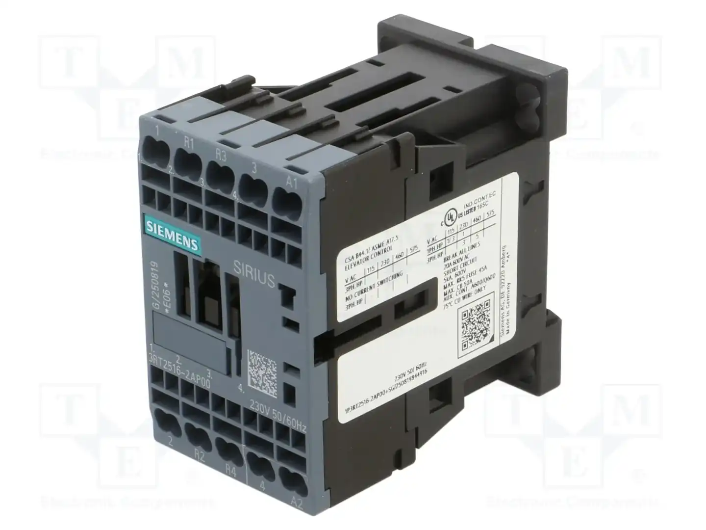 SIEMENS 3RT2516-2AP00 — Контакторы - главные модули
