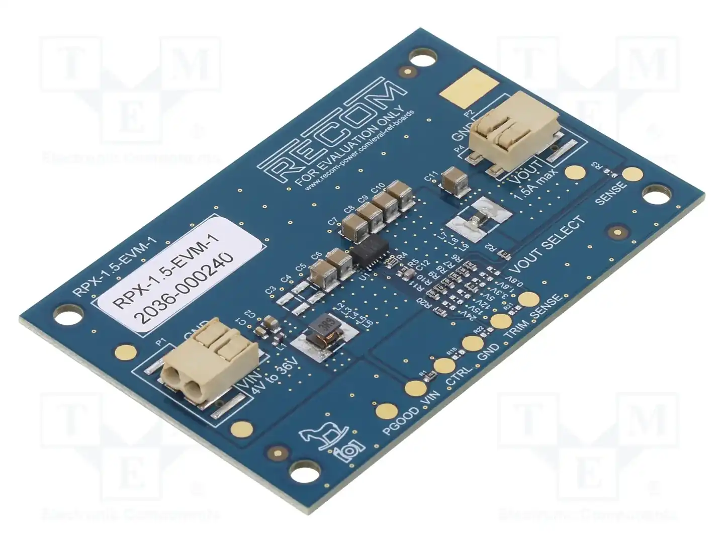 RECOM RPX-1.5-EVM-1 — Преобразователи DC/DC