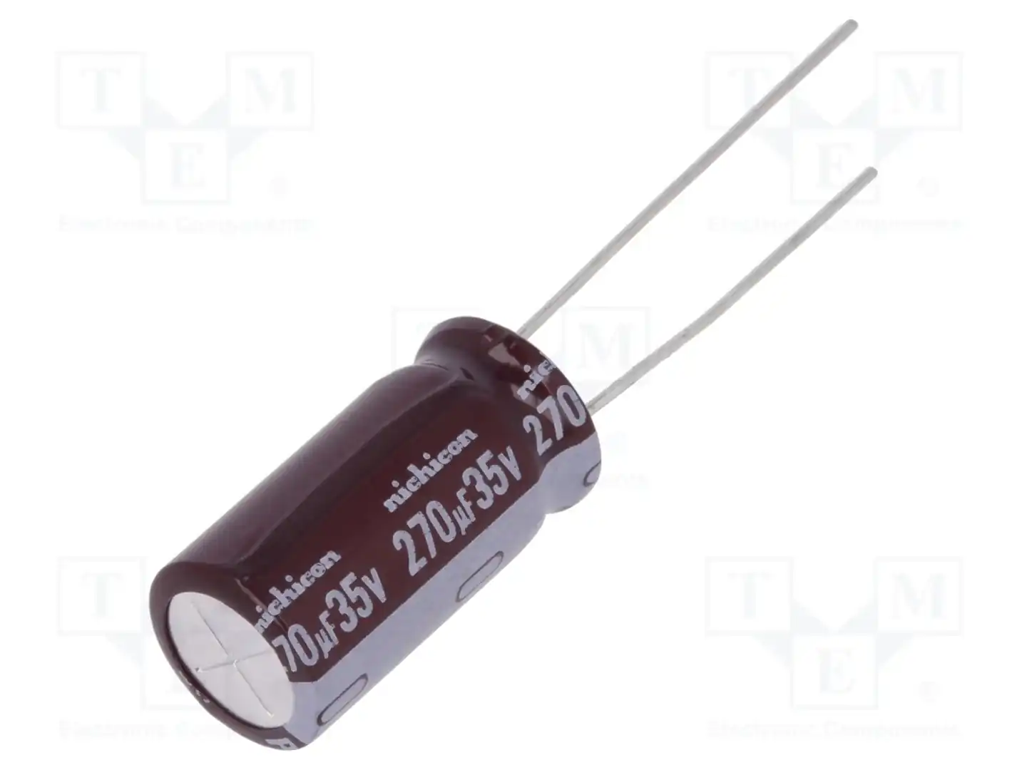 NICHICON UPM1V271MPD — Конденсаторы электролитические THT