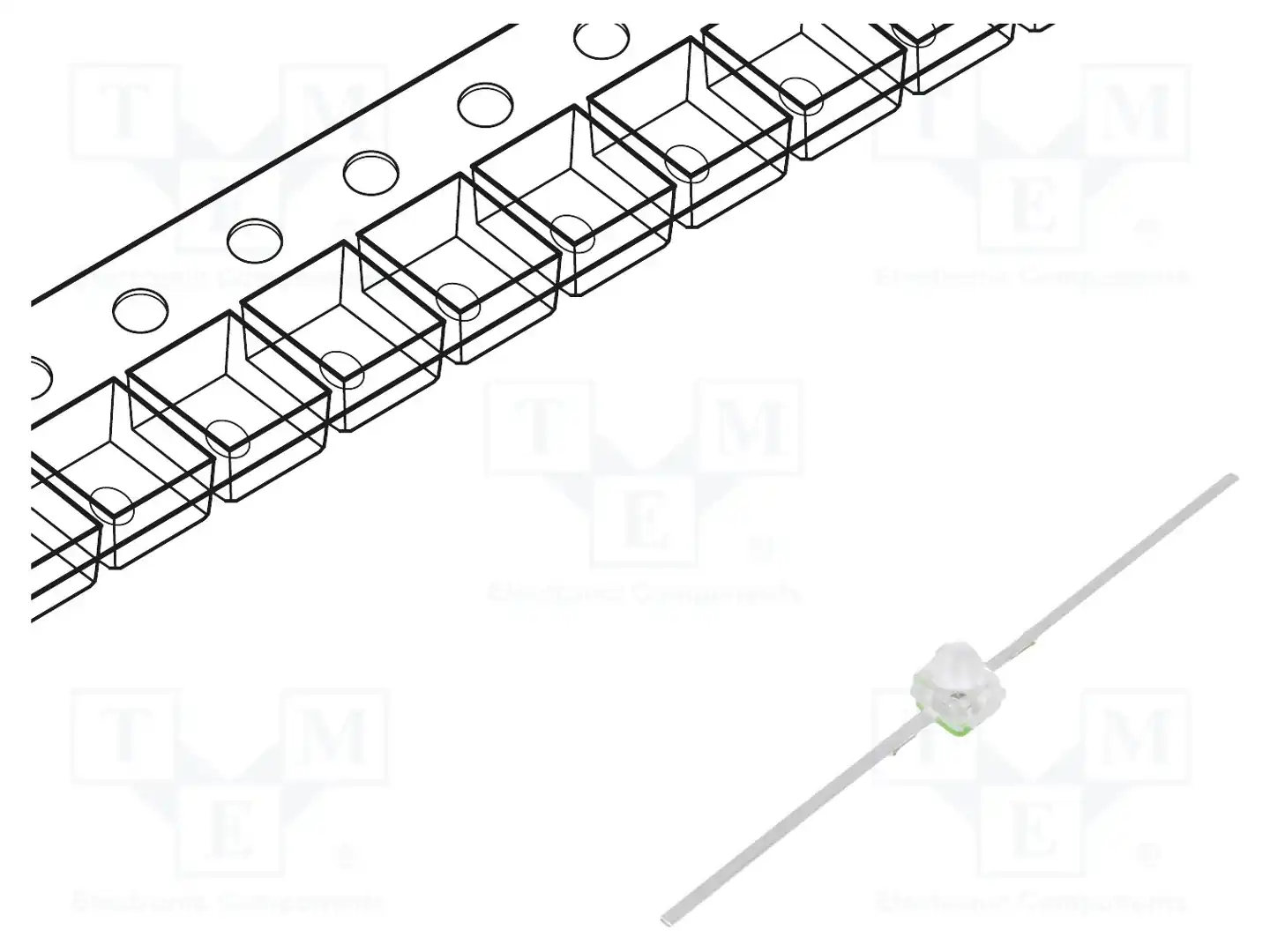 OPTOSUPPLY OSG8212411C — Светодиоды SMD цветные
