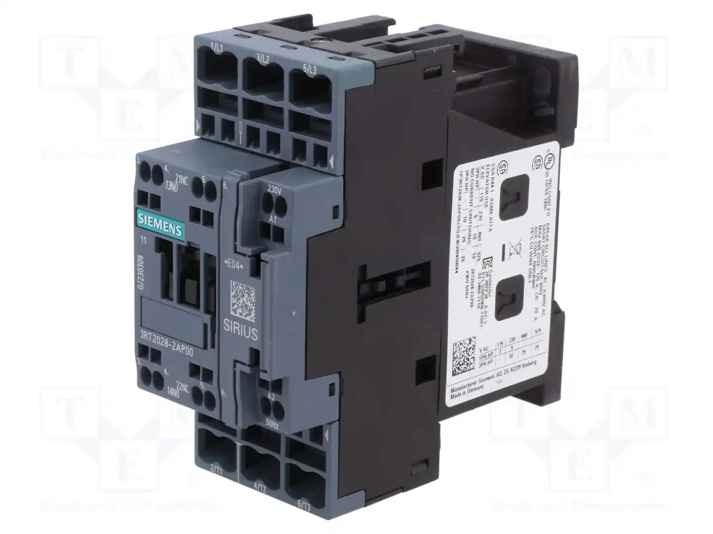 SIEMENS 3RT2028-2AP00 — Контакторы - главные модули