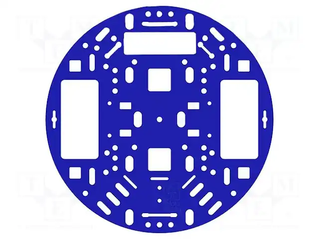 POLOLU ROBOT CHASSIS RRC04A SOLID BLUE — Рамы и шасси