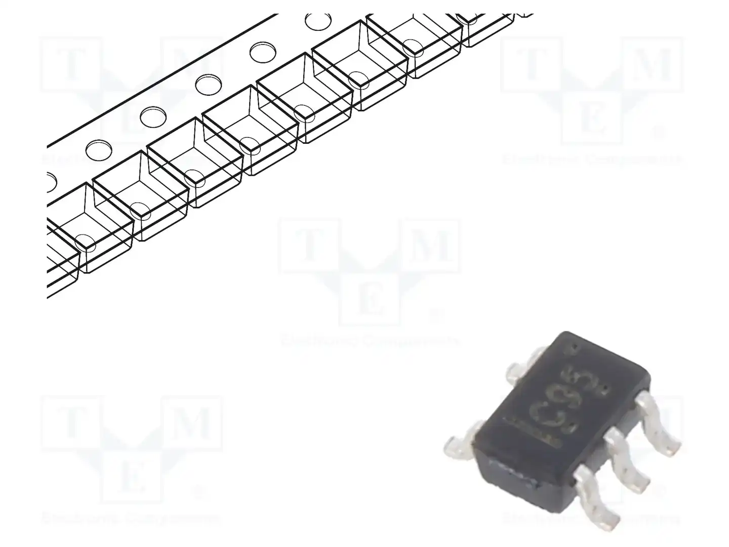 Texas Instruments SN74LVC1G34DCKT — Буферы, передатчики, контроллеры