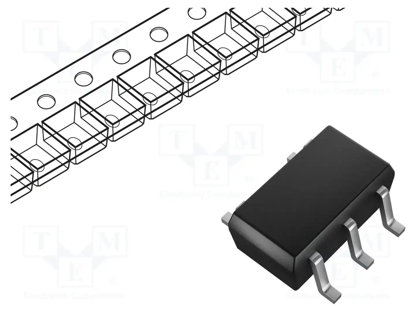 Texas Instruments SN65LVDS2DBVR — Микросхемы - интерфейсы осталь