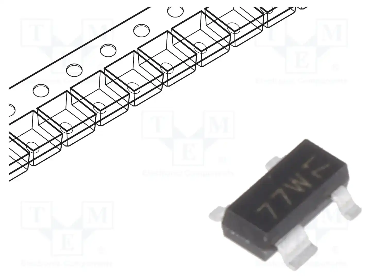 NEXPERIA BAS70-07,215 — Диоды Шотки SMD