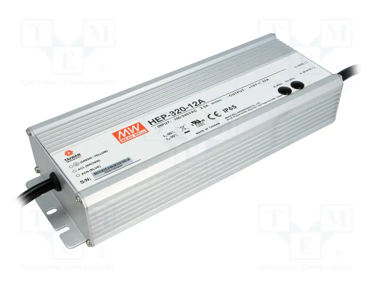 MEAN WELL HEP-320-12A — Блоки питания для встраивания