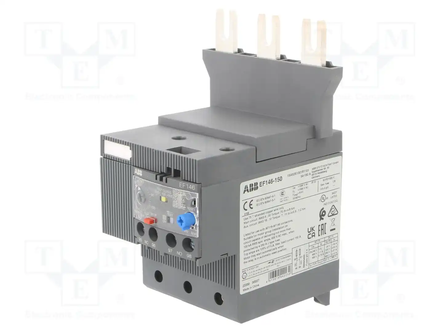 ABB 1SAX351001R1101 — Контакторы - дополнительное оборудование