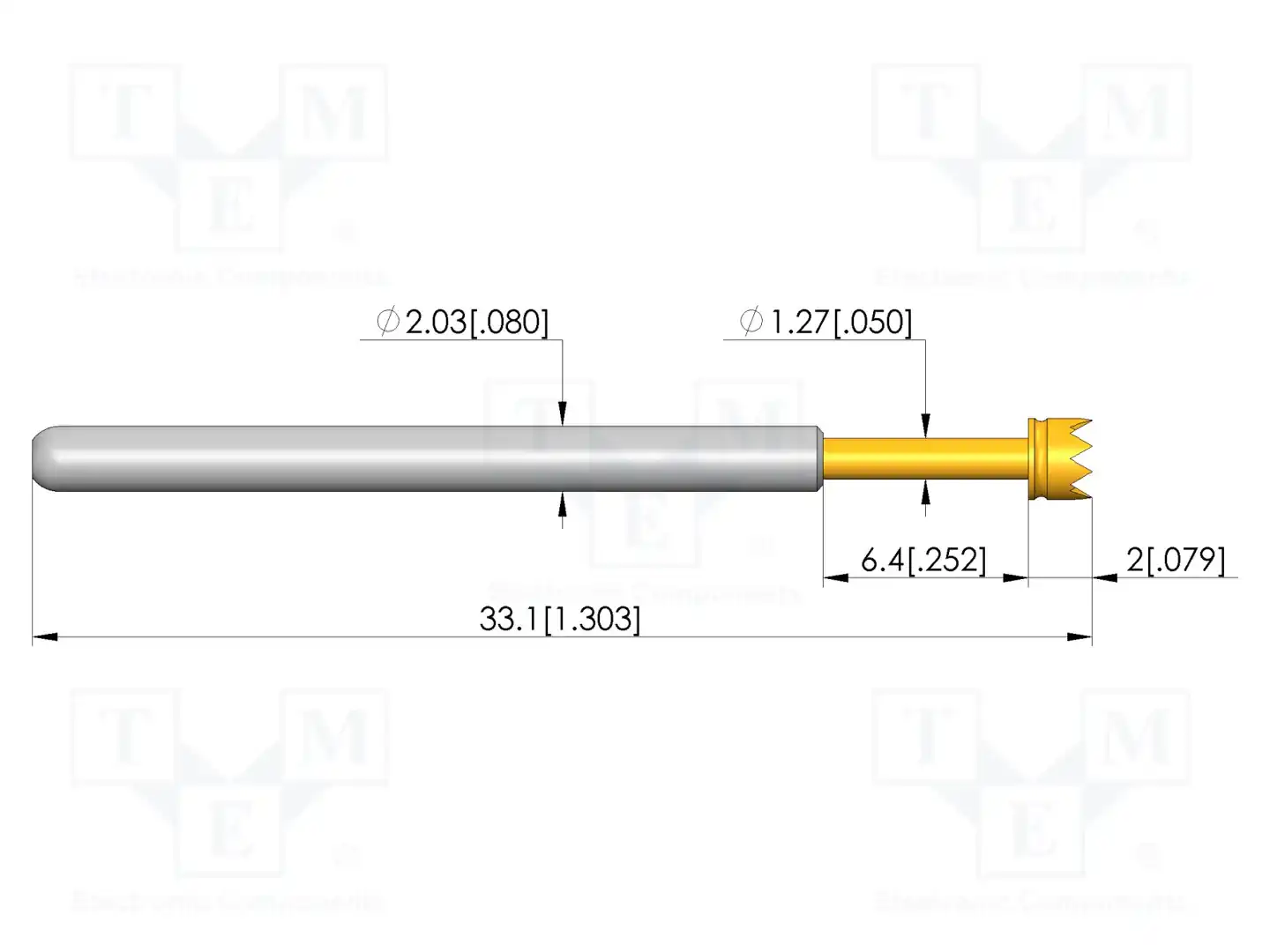 INGUN HSS-003 306 254 A 2000 — Измерительные щупы