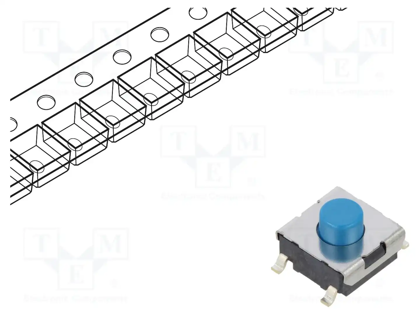 OMRON Electronic Components B3FS-1015P — Микропереключатели TACT