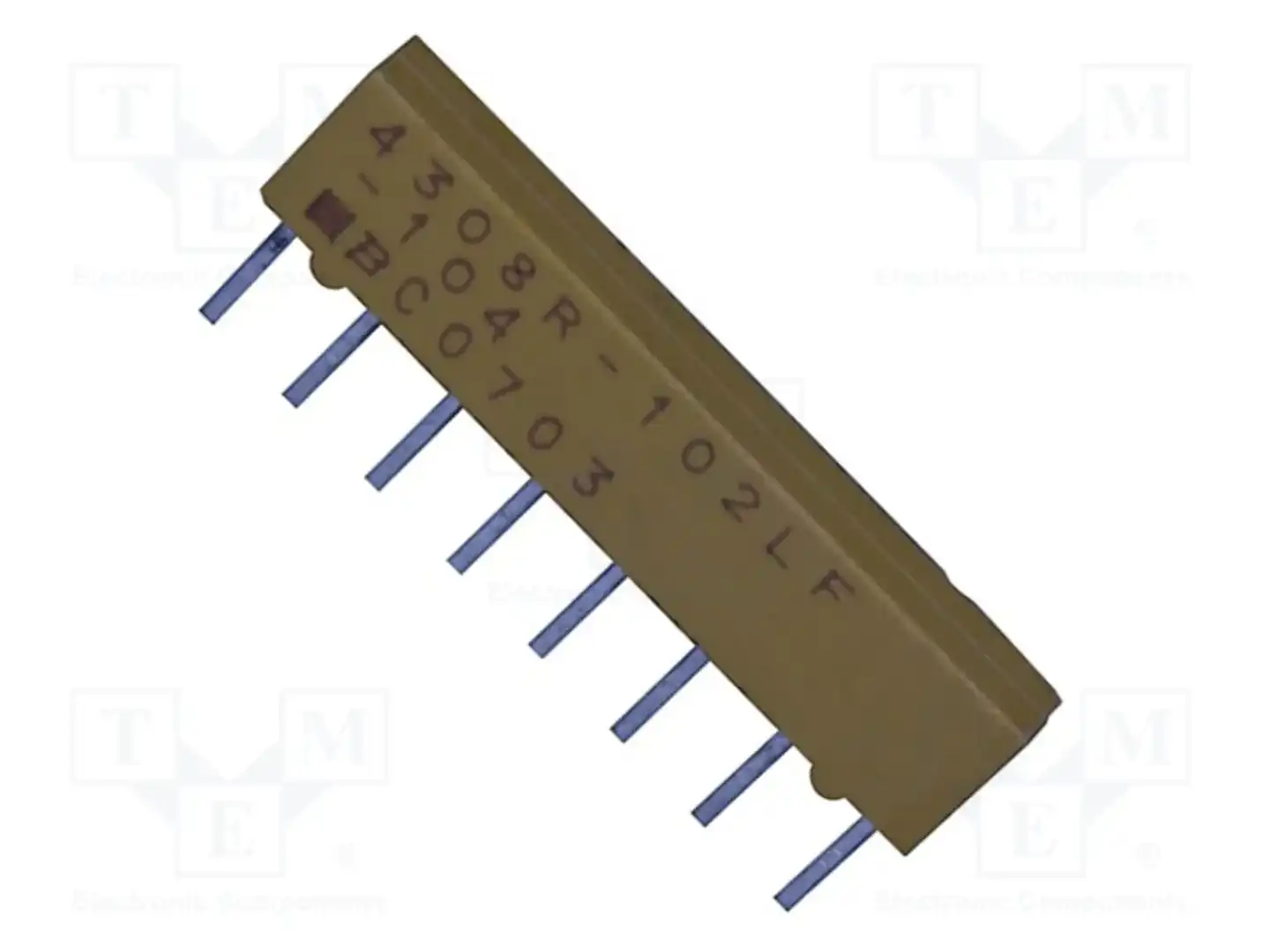 BOURNS 4308R-101-221 — Резисторные сборки
