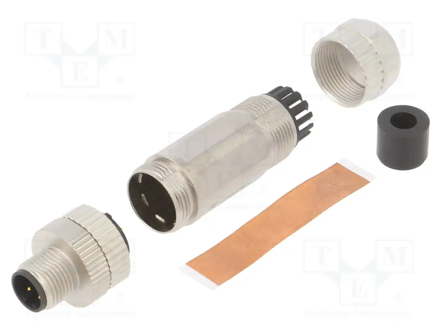 DEGSON ELECTRONICS PASH-M12D-04P-MM-SL7001-00A(H) — Вилки и гнезда M12
