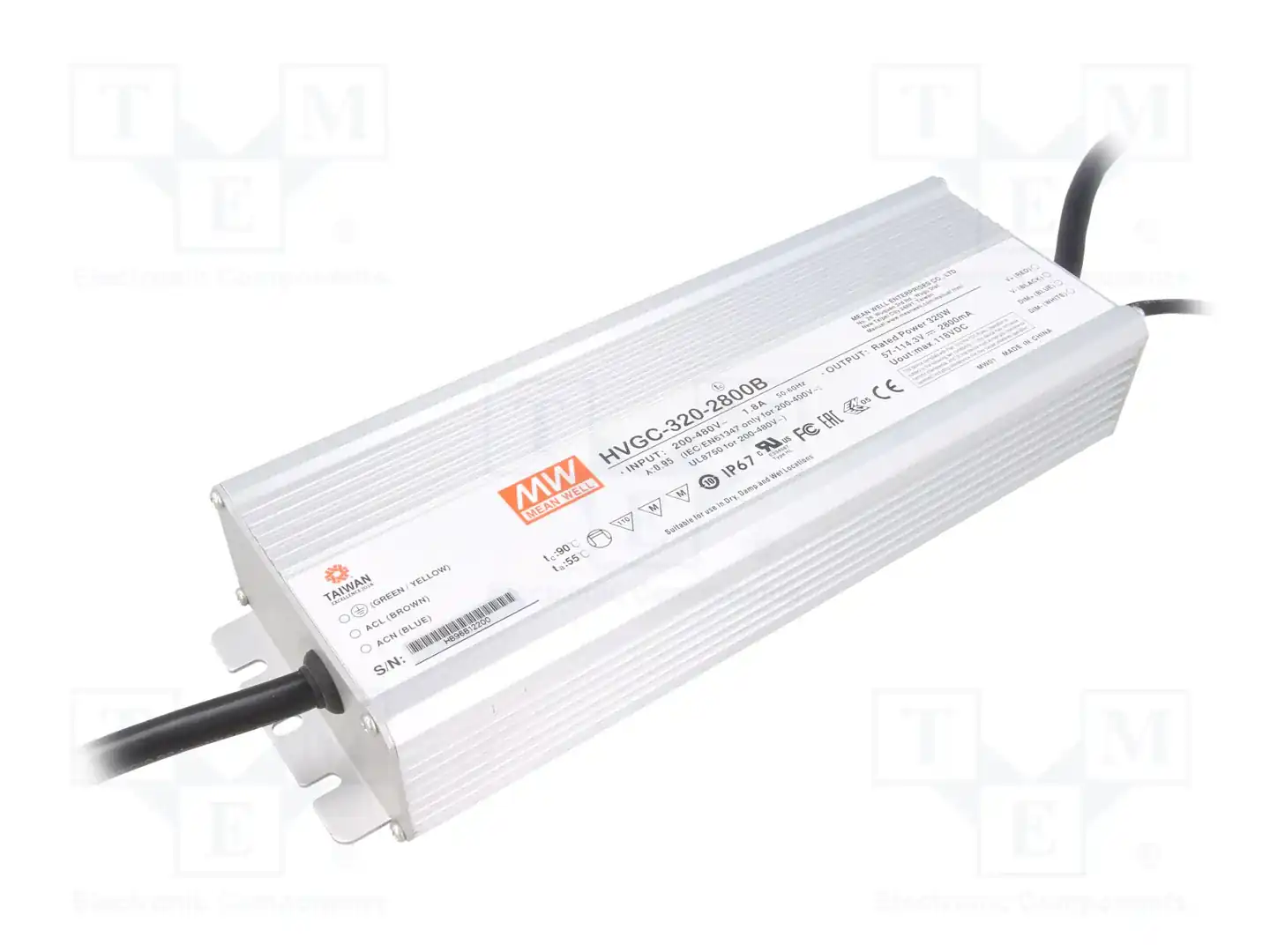 MEAN WELL HVGC-320-2800B — Блоки питания для LED