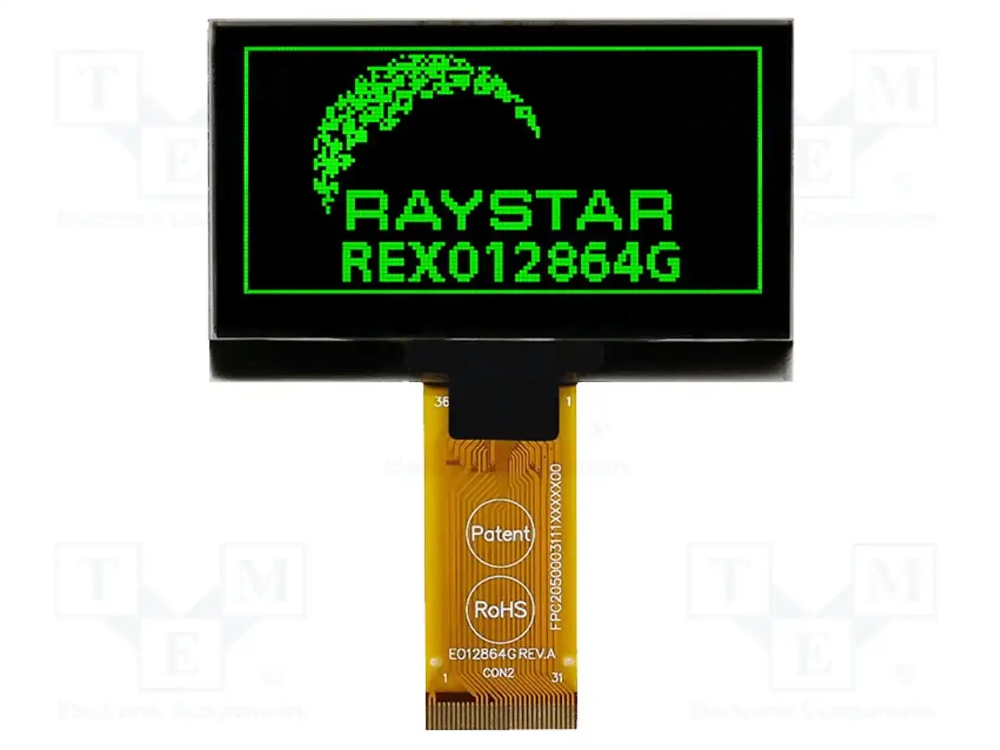 RAYSTAR OPTRONICS REX012864GGPP3N00000 — Дисплеи OLED графические