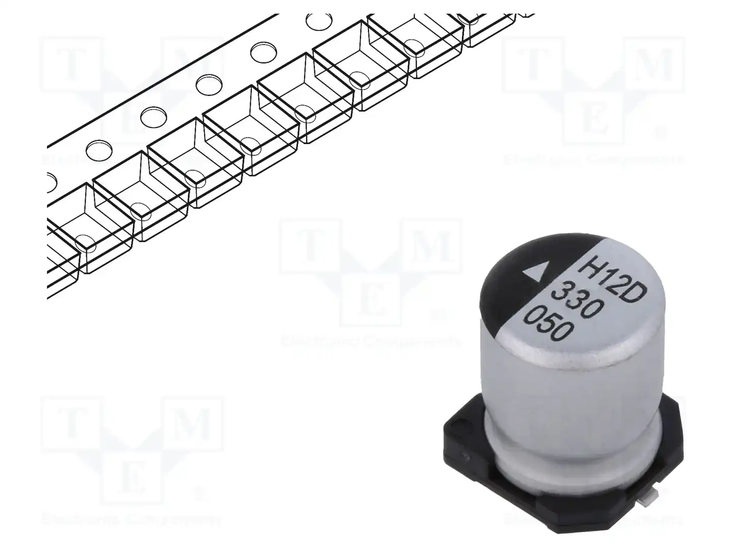 KYOCERA AVX AEH0608330M050R — Конденсаторы электролитические SMD