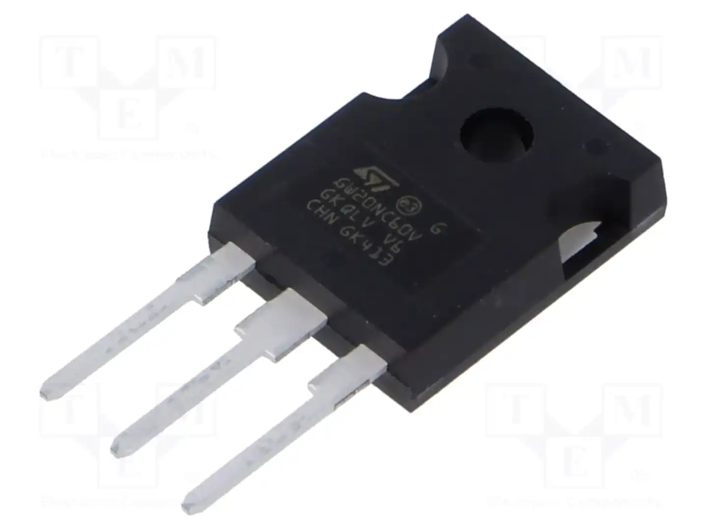 STMicroelectronics STGW20NC60V — Транзисторы IGBT THT