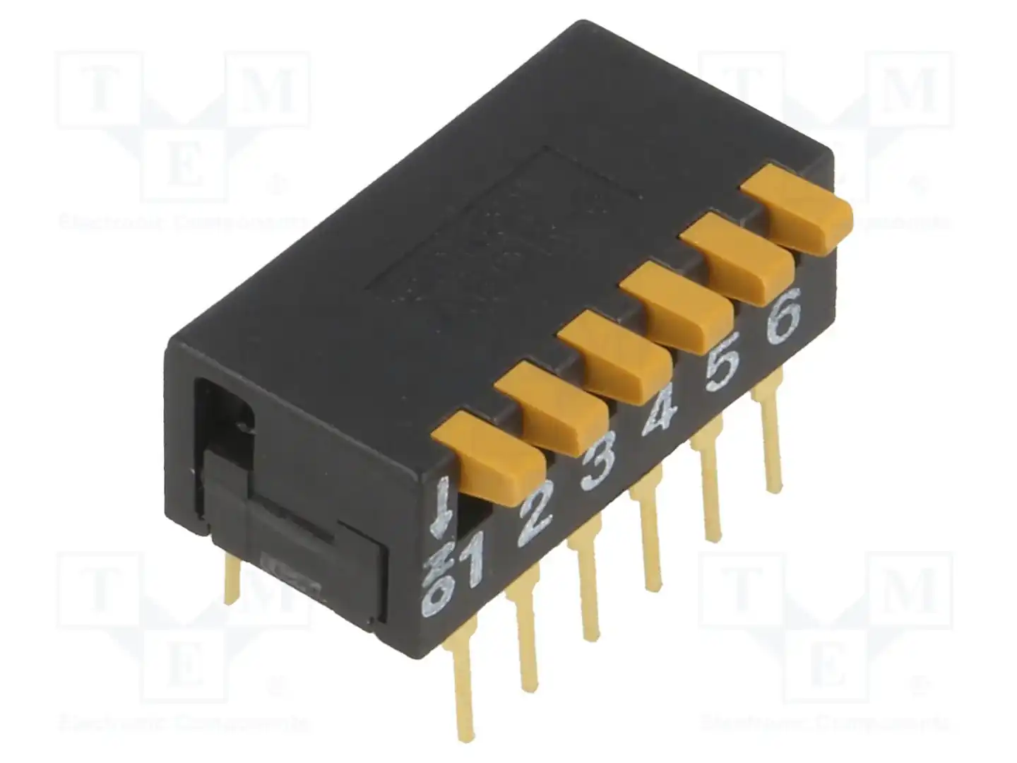 OMRON Electronic Components A6DR-6100 — Переключатели типа Dip-Switch
