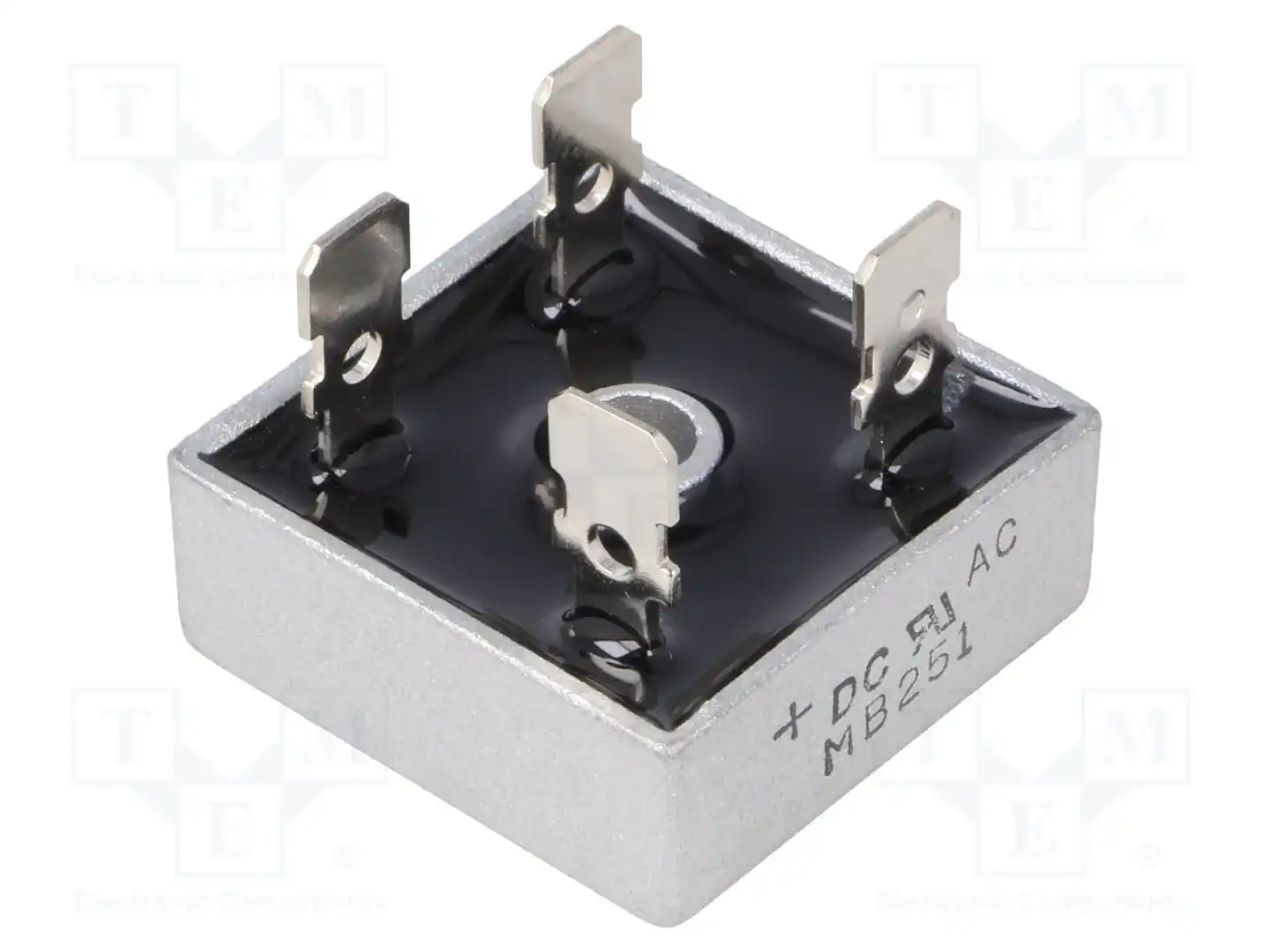 DC COMPONENTS MB251 — Однофазные мосты диодные квадратные