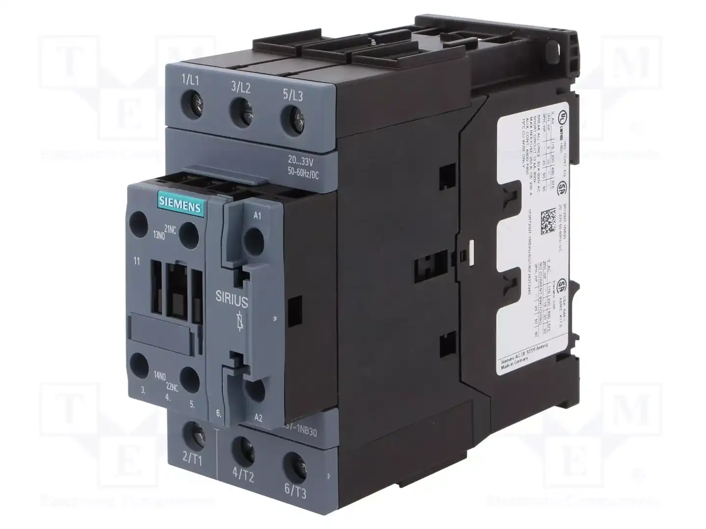 SIEMENS 3RT2037-1NB30 — Контакторы - главные модули
