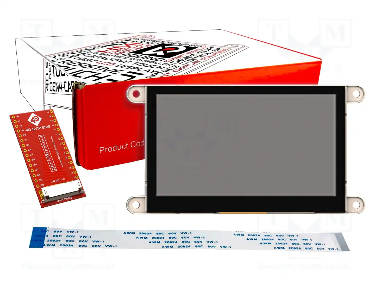 4D Systems GEN4-FT813-43CTP — Интеллигентные дисплеи