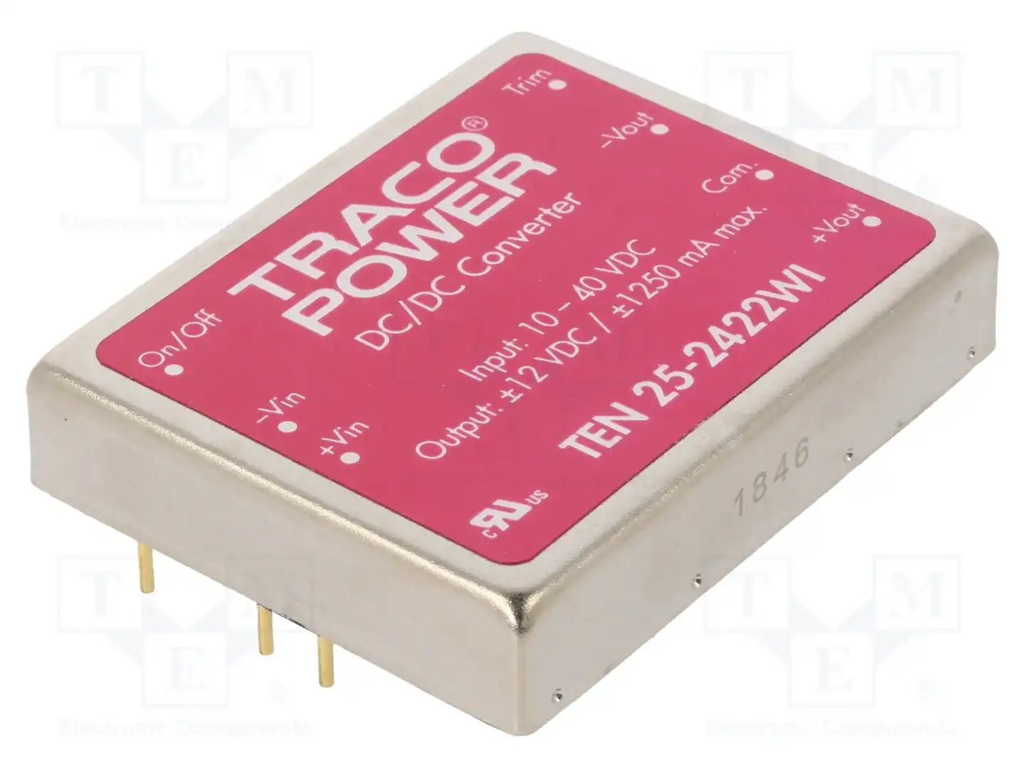TRACO POWER TEN 25-2422WI — Преобразователи DC/DC
