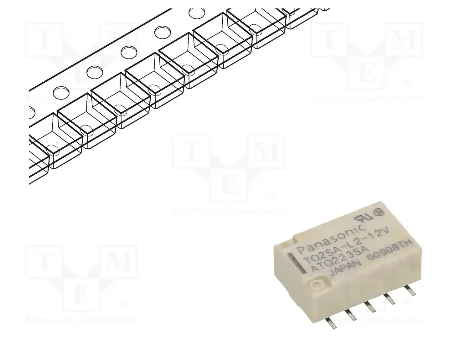 PANASONIC TQ2SAL212ZJ — Реле электромагн. миниатюрные