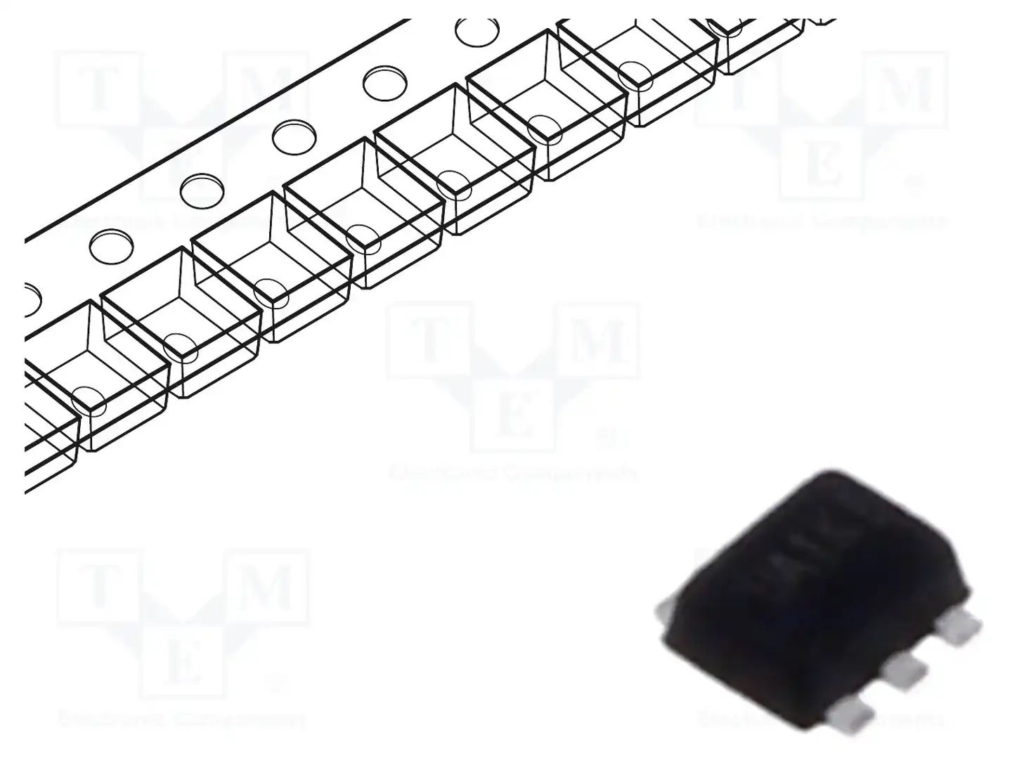 DIODES INCORPORATED DMG1026UV-7 — Транзисторы многоканальные