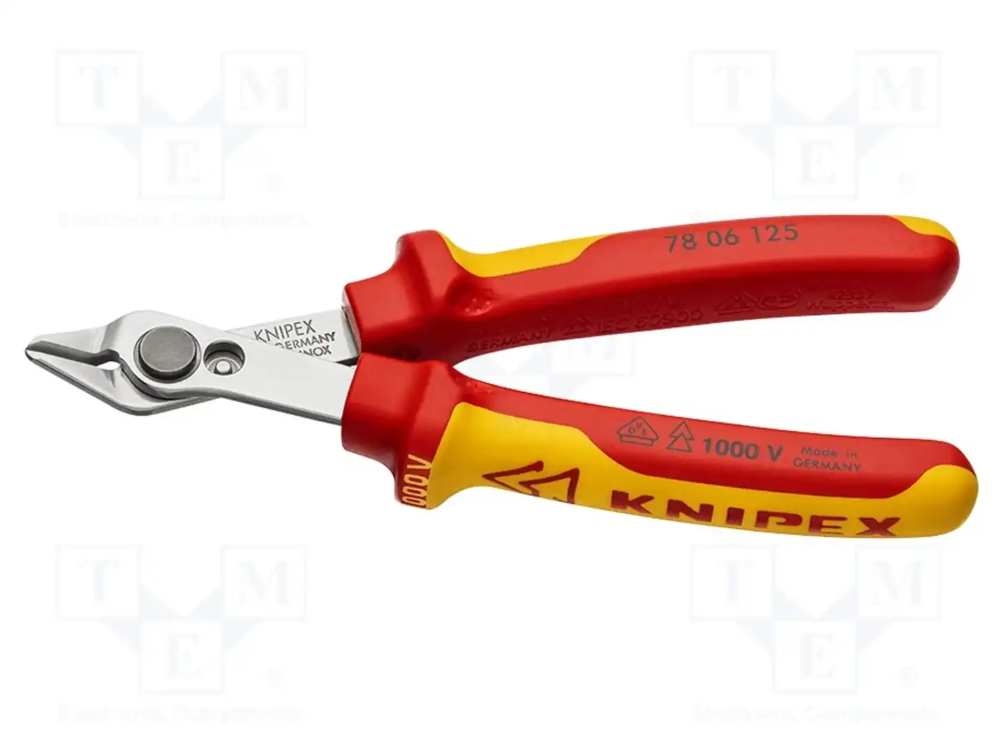 KNIPEX 78 06 125 — Изолированные клещи-кусачки
