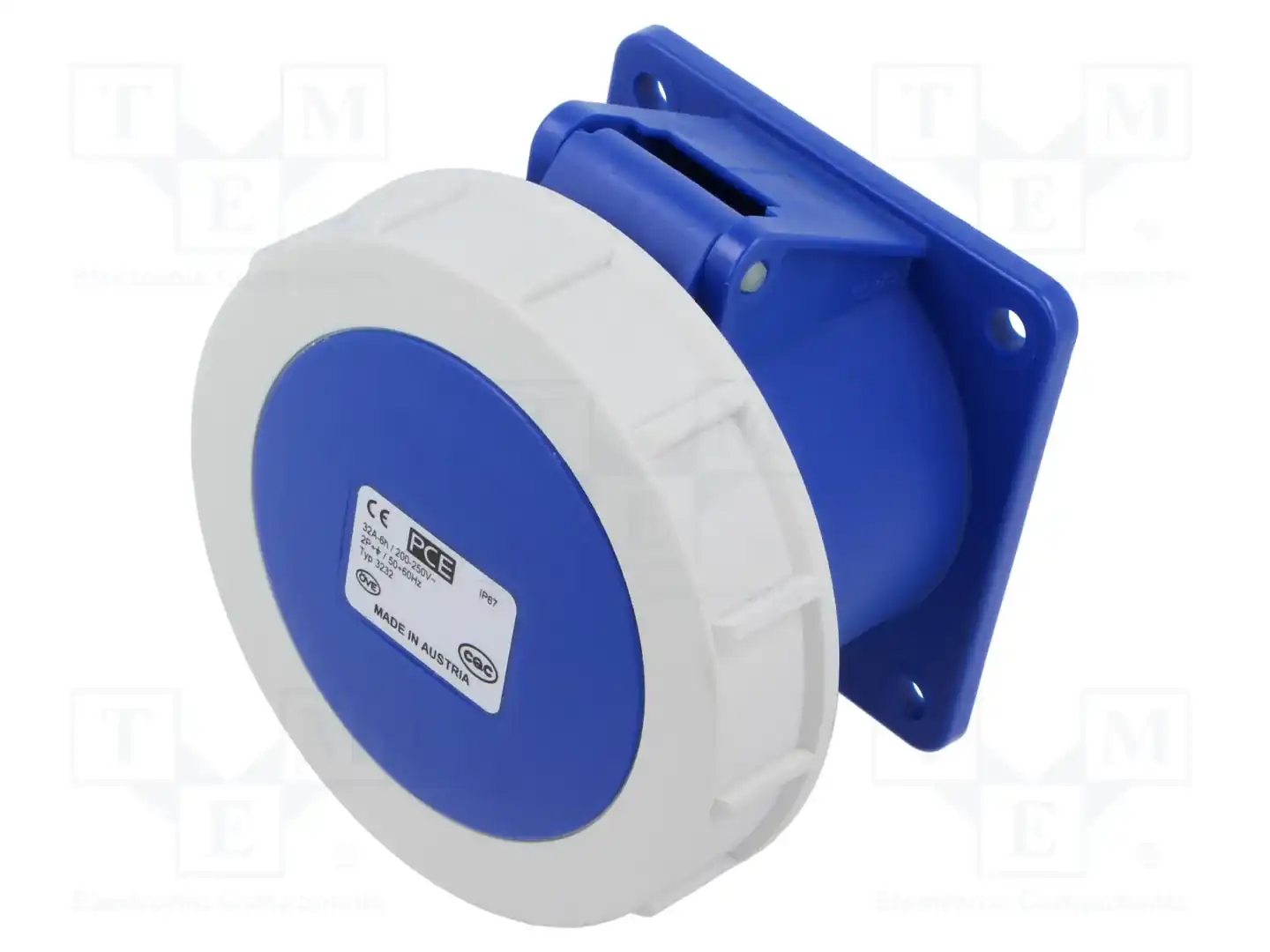 PCE 3232-6 — Многофазные разъемы IEC 60309